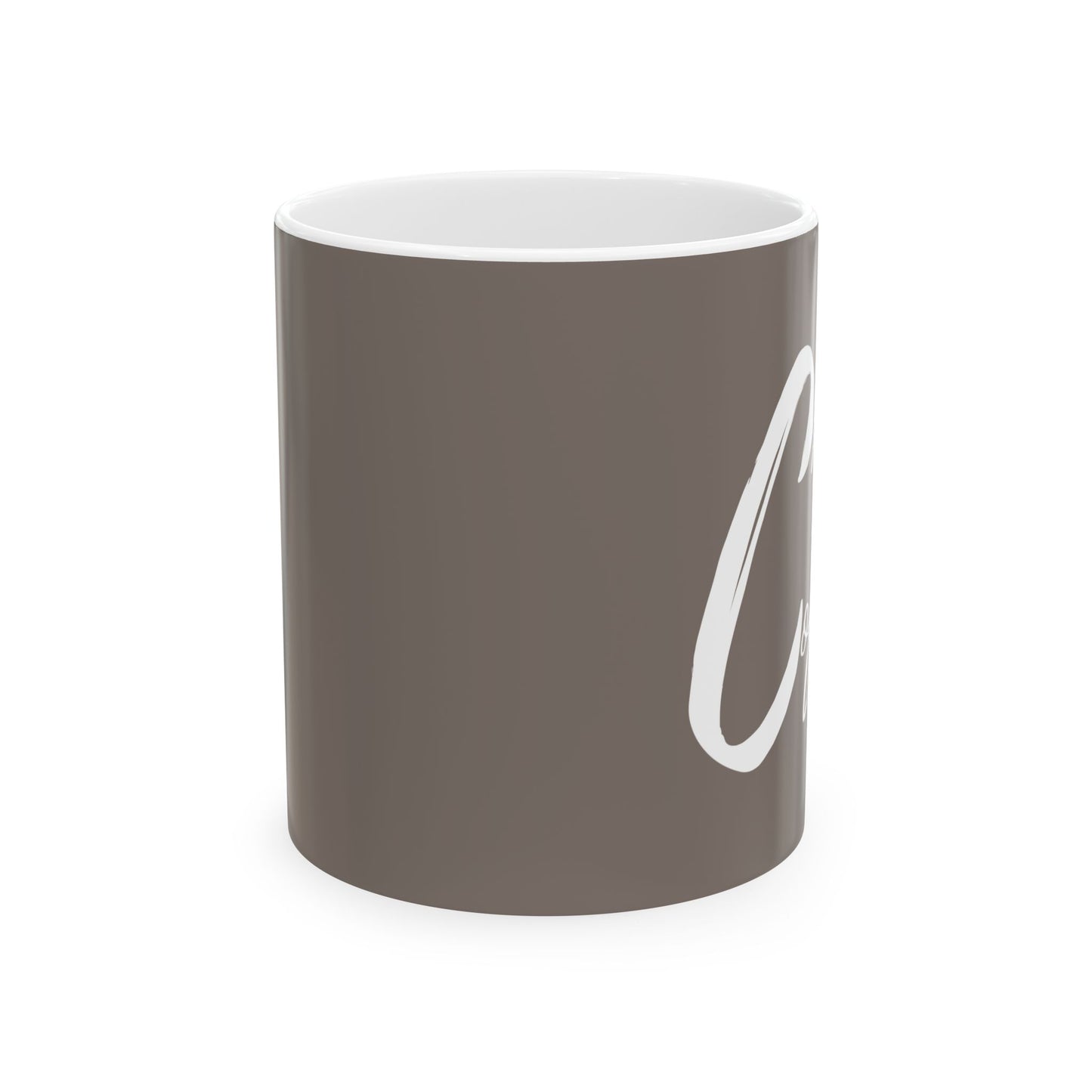 Christ and Coffee | Christian Coffee Mug Tan