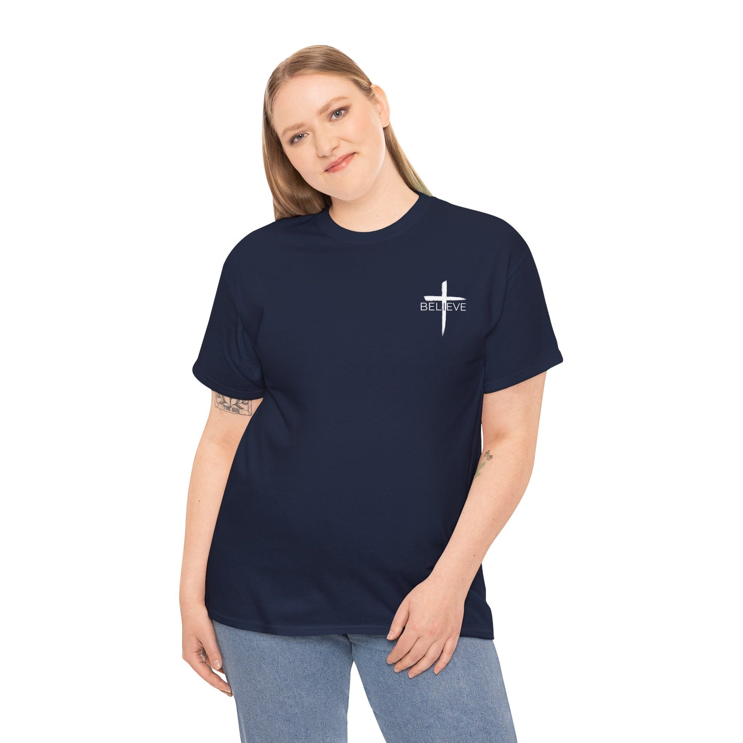 Believe Cross T-Shirt — Christian Tee