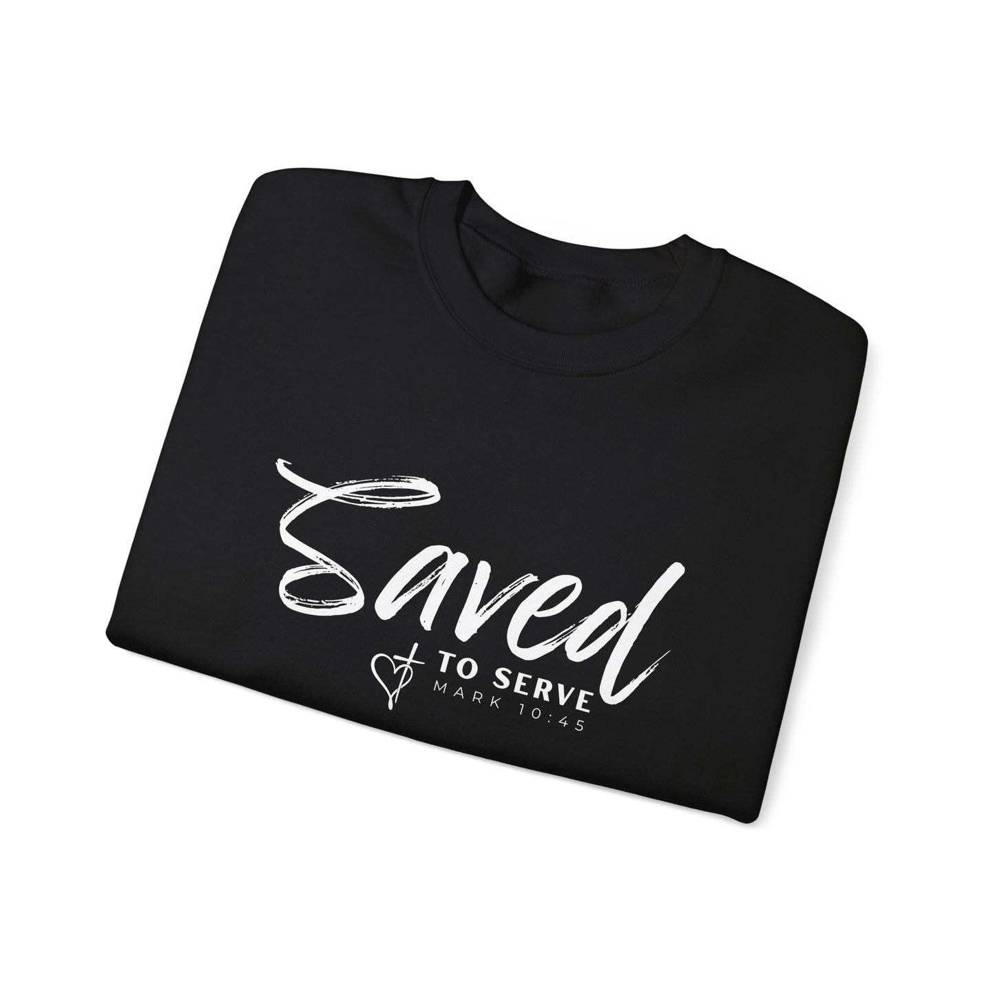 Saved to Serve Crewneck Sweatshirt - Unisex Heavy Blend