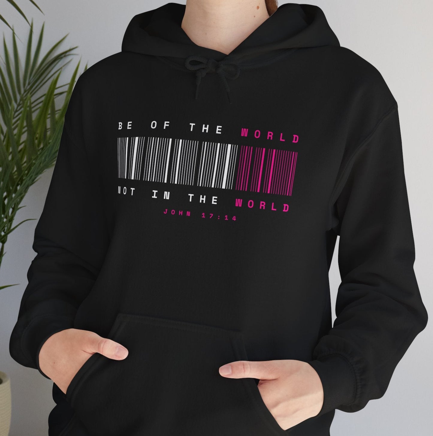 Be of the World Christian Hoodie - Pink