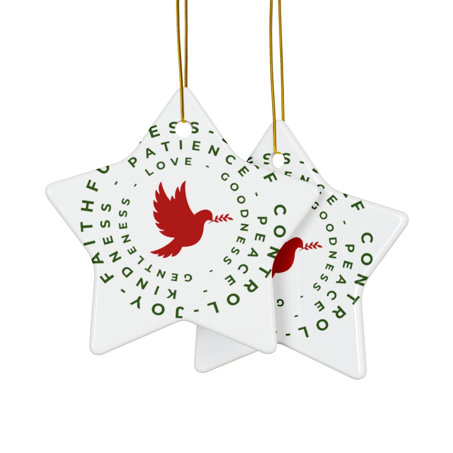 Fruit of the Spirit Ceramic Ornament