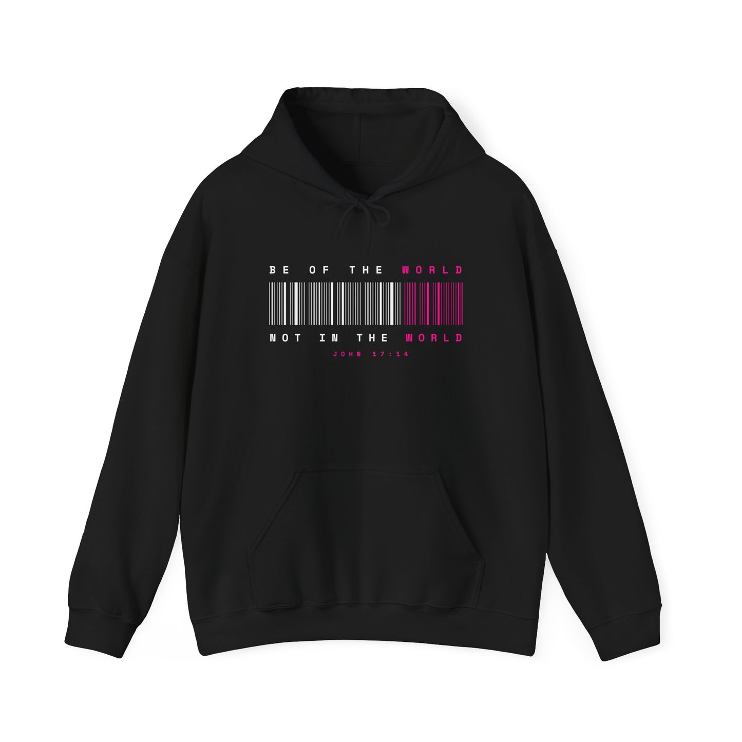 Be of the World Christian Hoodie - Pink