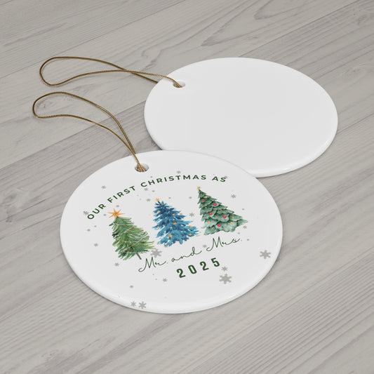 First Married Christmas Ornament