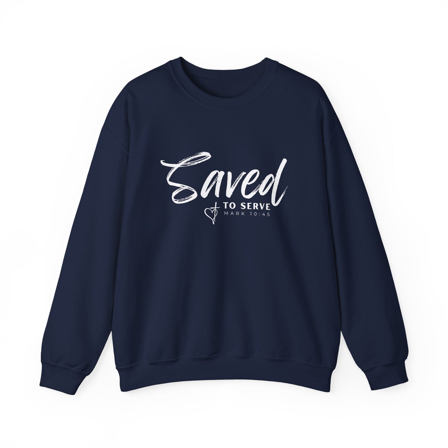 Saved to Serve Crewneck Sweatshirt - Unisex Heavy Blend