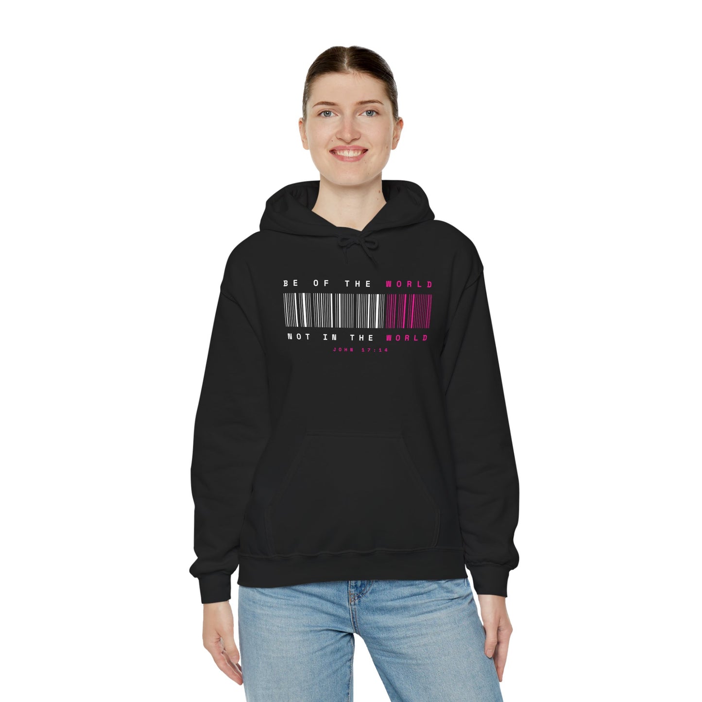 Be of the World Christian Hoodie - Pink